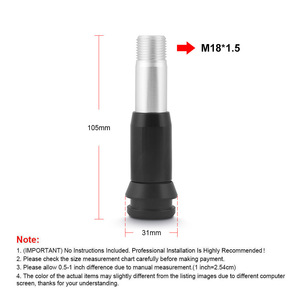 Extension de levier de vitesses en aluminium pour BMW X5, modèle automobile, base M18*1.5 pour boîte manuelle/automatique - Product Image 2