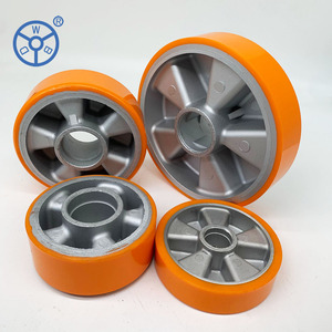 ล้อยาง /pu แกนอลูมิเนียมหนัก5 6 8 <span class=keywords><strong>10</strong></span>นิ้ว wbd ล้อลาก7นิ้ว - Product Image 2