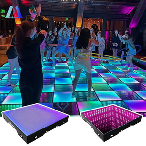 Магнитный светодиодный танцпол MM для улицы, водонепроницаемый (IP65), с датчиком освещенности и сенсорным эффектом для мероприятий и арендного бизнеса - Product Image 1