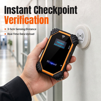 Système de patrouille de sécurité avec lecteur RFID 125 kHz GPS 4G en temps réel, logiciel cloud, portée de 3-5 cm, batterie rechargeable 1800 mAh