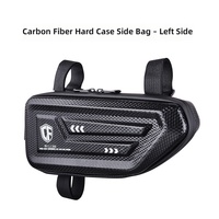 Sac de rangement latéral en fibre de carbone, coque rigide, étanche, pochette à outils pour Honda Cross Cub CC110, pièces de modification de moto rétro