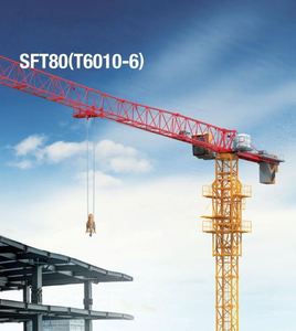 Grúa Torre de 6 Toneladas y 205.7m de Alta Eficiencia Operativa SFT80(T6010-6) con Motor y Propulsión, en Oferta, de CHINA - Product Image 5