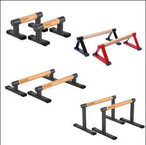 Push up Bars Parallettes Home Gym Fitness Portable Exercice Équipement Poignées <span class=keywords><strong>Yoga</strong></span> Gymnastique Formation Outil Push-ups Stands - Product Image 1