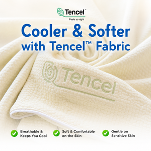 Oreiller en microfibre douce et rafraîchissante, conçu avec un tissu à base de Tencel, offre un confort doux et une excellente respirabilité pour les lits modernes. - Product Image 5