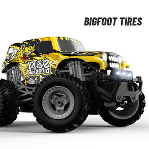 Nuovo 1/14 scala rosso 2.4G grande camion a batteria fuoristrada gara illuminazione a Led elettrico modello RC <span class=keywords><strong>auto</strong></span> giocattoli radiocomandati - Product Image 6