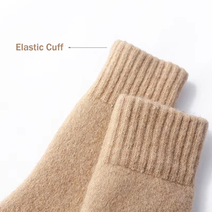 Chaussettes pour hommes de haute qualité, 50% <span class=keywords><strong>laine</strong></span>, logo personnalisé, chaussettes épaisses et chaudes pour le froid, chaussettes de travail pour l'hiver - Product Image 4