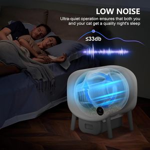 OEM/ODM Open Top Self-Cleaning <span class=keywords><strong>Cat</strong></span> Litter Box Low Noise APP Control com Sensor de Segurança para Vários Gatos Easy Clean Feature