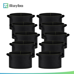 Bolsas de Cultivo RAYBO de 2 Galones, Bolsas para Plantas con Control de Raíces, Impresión Personalizada, con Asas Resistentes - Product Image 6