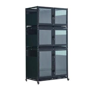 Köpekler ve kediler için Pet Shop ekran Metal kafesleri-dayanıklı katlanabilir yerden tasarruf - Product Image 6