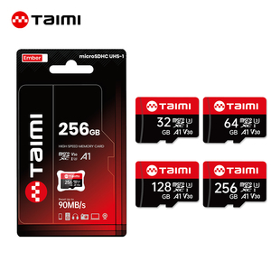 Tarjeta de Memoria Taimi Ember de 256 GB de Alta Velocidad UHS-I U3 V30 A1, Tarjeta TF de 32 GB, 64 GB, 128 GB para Teléfono Inteligente y Tableta - Product Image 1