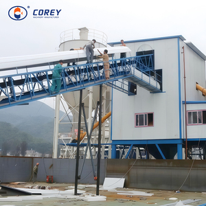 คอร์รี่ HZS180 สายการผลิตคอนกรีตสำเร็จรูปแบบอยู่กับที่ ไซโลซีเมนต์ 180 ลูกบาศก์เมตร/ชั่วโมง ระบบผสมคอนกรีตสำเร็จรูปอัตโนมัติเต็มรูปแบบ รับประกัน 2 ปี - Product Image 4