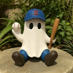 Figuras Decorativas de Resina de <span class=keywords><strong>Fantasma</strong></span> de Fútbol, Personalización al por Mayor, Adornos Creativos para el Hogar - Product Image 5