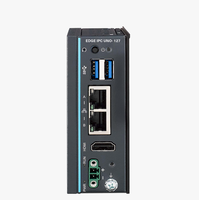 Controlador de Borde Compacto Sin Ventilador SALZ Automation, Procesador Intel Atom, Sistema Operativo Linux, 4GB/8GB RAM, 64GB EMMC, 2xLAN, 2xUSB