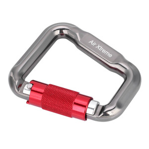 Mosquetón de Doble Bloqueo Air Xtreme de Acero Inoxidable, Gancho de Seguridad para Parapente, Paracaidismo y Escalada - Product Image 1