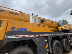 מחיר נמוך XC-MG qay160 כל העגור השטח בשימוש נייד משאית מנוף 160t הרמה קיבולת גבוהה - Product Image 3