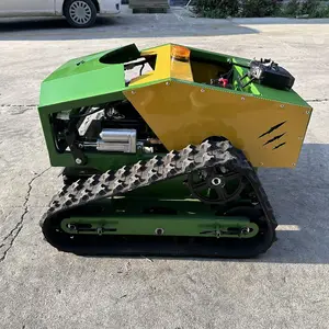 Benzinli motor çim geniş biçme makineleri ile Cartiwell çim biçme makinesi robot uzaktan biçme makinesi