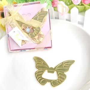 ที่เปิดขวดทรงผีเสื้อสีทองสุดสร้างสรรค์,ของชำร่วยโลหะสำหรับงานปาร์ตี้เบียร์ไวน์เรียบหรูดูดี - Product Image 3