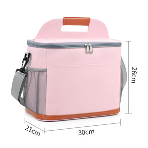 Lunch Bag 16L Insulated Portable Outdoor Square Cooler Bag With Handle And Shoulder Strap - Product Image 3