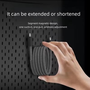 Ukalun 1.2M Nhanh Chóng Sạ<span class=keywords><strong>c</strong></span> Dữ Liệu Đồng Bộ Từ Tính Lưu Trữ USB <span class=keywords><strong>C</strong></span> Để USB <span class=keywords><strong>C</strong></span> <span class=keywords><strong>C</strong></span>áp 100W 20V 5A Nylon Nhôm Từ Tính Sạ<span class=keywords><strong>c</strong></span> <span class=keywords><strong>C</strong></span>áp - Product Image 3