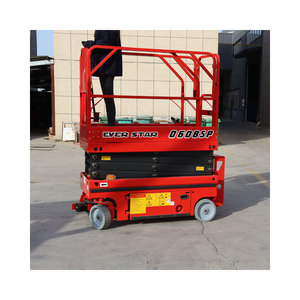 Plataforma Elevadora de Tijera Eléctrica Ever Star, Altura de Plataforma de 6-14 Metros, Capacidad de 230-450 kg, Uso en Almacenes - Product Image 1