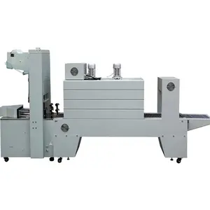 Semi-automatic bottle/Cans hot shrink film wrapping packing machine