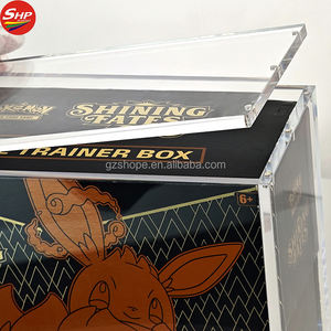SHP fuerte tapa magnética Elite Trainer Box acrílico personalizado ETB cierre acrílico Booster Box TCG Pokemon Protector vitrina - Product Image 3
