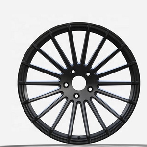 Flrocky-Rueda de aleación de aluminio de 5 orificios para radios de <span class=keywords><strong>coche</strong></span>, accesorio para <span class=keywords><strong>HAMANN</strong></span> Sport, mercado de repuestos, 21, 22 pulgadas, 5x108 ~ 120 Mags - Product Image 1