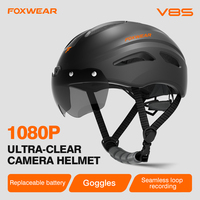 Caméra d'action sportive HD1080P étanche pour casque, WIFI, V8S, vidéo intelligente pour la conduite avec grand angle de 130°