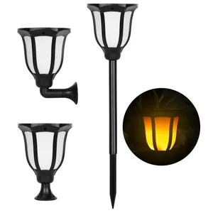 Banqcn Solar garden Light, premium led wall light street light tree grass yard lamp decorative