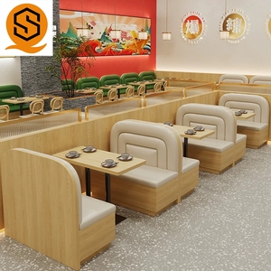 High-Quality Smart & Tech-Integrated Dining Table <b>Set</b> Coffee for <b>Restaurant</b> SSEA20260310-3 Sintered Stone Top and Resist - Product Image 3