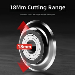 <span class=keywords><strong>Coupe</strong></span>-tube à cliquet en alliage de zinc 8-29 mm avec lame remplaçable pour la dé<span class=keywords><strong>coupe</strong></span> de tuyaux en PPR, PVC, PU, PE - Product Image 4
