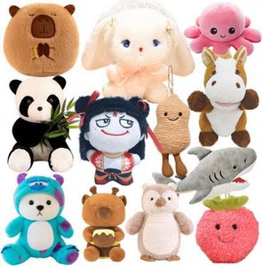 Hot Sale Custom New Design Cartoon Plush <b>Toy</b> Doll Quiet Face <b>Stuffed</b> Animal Plushie with Closed Mouth Thoughtful Kids' Gift - Product Image 3