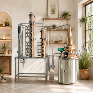 <span class=keywords><strong>Kit</strong></span> de brassage domestique en cuivre certifié CE, en stock, pour la distillation d'éthanol, de whisky et d'huiles essentielles, équipement de distillation d'alcool en cuivre - Product Image 3
