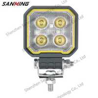 20W DC 12V 24V lampe de travail LED de voiture pour camion tracteur tout-terrain SUV 4x4 projecteur