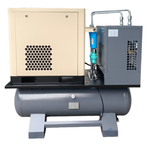 เครื่องอัดอากาศแบบสกรูโรตารี่ ZAKF Industrial PM VSD 3.7KW 5 แรงม้า พร้อมเครื่องอบแห้งในตัว 10 บาร์ 0.3 ลูกบาศก์เมตร/นาที 230 โวลต์ 50 เฮิรตซ์ เงียบ เหมาะสำหรับอู่ซ่อมรถยนต์ - Product Image 3