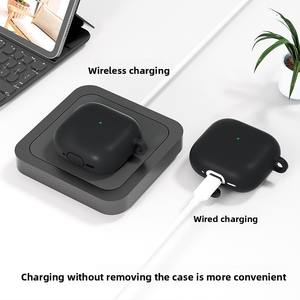 Funda protectora de 4.ª generación con cordón y cadena para colgar - Funda para auriculares AirPods 4 - Product Image 3