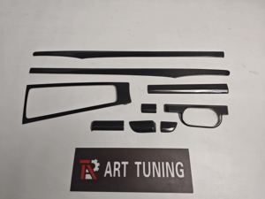 Accesorios Interiores de Lujo para <span class=keywords><strong>Porsche</strong></span> 911 718 <span class=keywords><strong>Boxster</strong></span> Cayman, Moldura Interior de Fibra de Carbono Seca con Adhesivo Trasero - Product Image 3