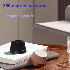 Mini Multifunctional Wireless <b>Speaker</b> Strong Magnet Magnetic Fabric <b>Stand</b> for Cell Phone Computer Outdoor Fridge Bike-Gift Idea - Product Image 3