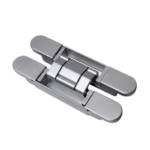 Bisagra oculta Haidibos para puerta, ajustable en 3D, forma de cruz, apertura de 180 grados, para puerta de madera con apertura exterior - Product Image 5