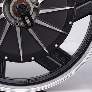 Motor de buje BLDC de alto rendimiento de 2000W personalizado de fábrica HY de 17 pulgadas-3.5 para motocicleta y ciclomotor, Motor de buje sin llanta HY de 17 pulgadas-3.5 1 - Product Image 1