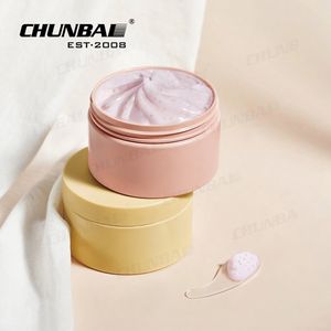 Hộp đựng mỹ phẩm nhựa mờ, không in, có thể tùy chỉnh logo màu sắc, bao bì kem dưỡng da độc đáo, lọ đựng tẩy tế bào chết đường, bơ dưỡng thể - Product Image 6