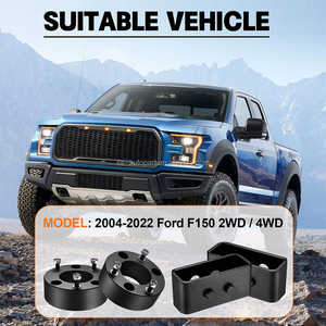 Kit pengangkat Leveling belakang, aluminium untuk 2004-2022 Ford F150 2WD 4WD <span class=keywords><strong>3</strong></span> "depan & <span class=keywords><strong>2</strong></span>" - Product Image 6