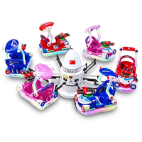 Manège Électrique Rotatif Extérieur pour Enfants, Capacité 100-500kg, Idéal Parcs, Âges 3-6 Ans