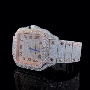 Best Quality Automatic Diamond <b>Watch</b> for Men with Transparent Back Gift for Business Professionals Available At Best Price - Product Image 3