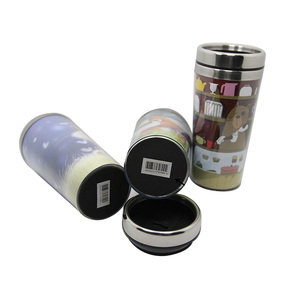 450 ml d'impression en acier inoxydable vide tasse de voiture voiture thermos tasse mug isotherme - Product Image 1