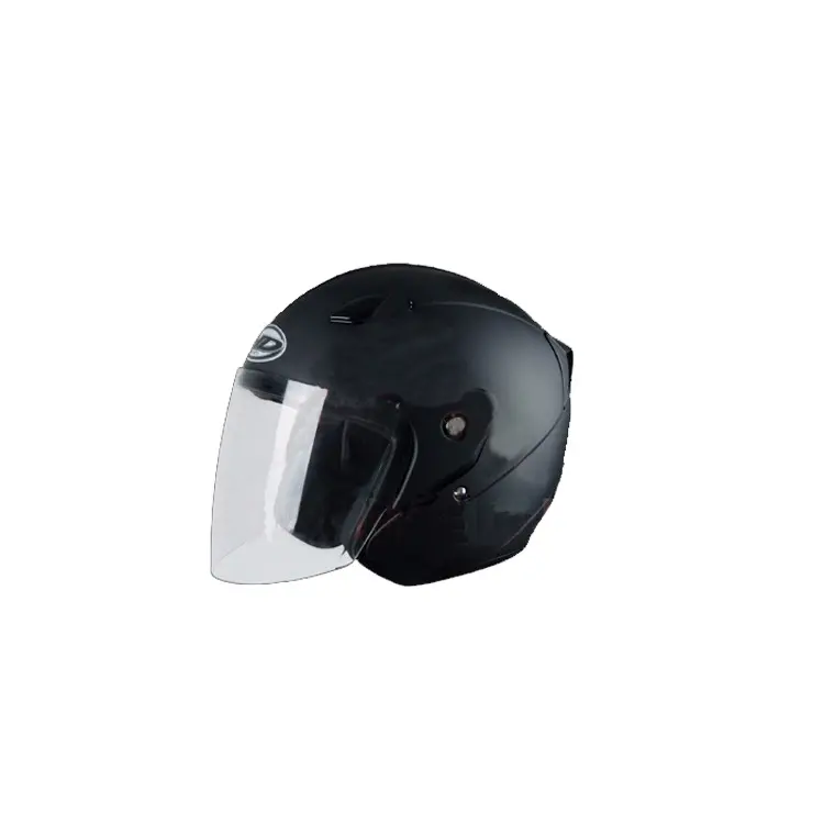 オートバイヘルメットGS-538マットブラックホットオープンフェイス
