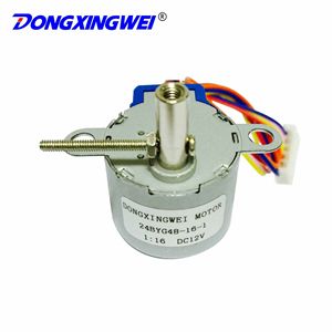 มอเตอร์สเต็ปเปอร์ Dongxingwei 24byj48-16-1 แกน 5 มม. มอเตอร์ไฟฟ้าขนาดเล็ก 4 เฟส สำหรับไฟเวทีลูกบอลคริสตัล - Product Image 3