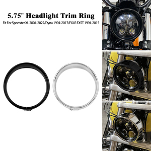 Anello di Copertura per Faro Moto da 5,75 Pollici per Harley Sportster XL 883 1200 Dyna Softail FXLR FXST FXSTB - Product Image 1