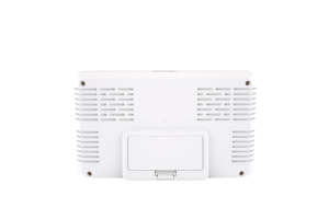 Digital LCD Silent Alarm <b>Clock</b> Multi Function Display Time Bedroom Bedside Radio Battery Operated Modern Design ABS Plastic - Product Image 3