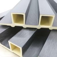Modern Sound-Absorbing Decorative WPC Wood-grain Wall Panels for Residential Commercial Outdoor Use